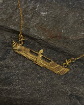 Golden Fierce Isis Royal Necklace