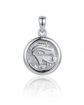 BYGONE CIRCULAR PENDANT | SILVER
