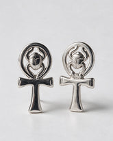Ankh Scarab Royal Earring