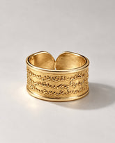 Ayat El Kursi Royal Ring | Gold Vermeil