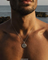 Bygone Circular Necklace | SILVER