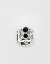 Onyx Stone New Era Scarab Ring