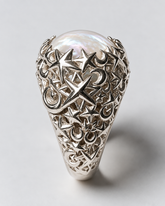 Masterpiece Ethereal Ring | Mother of Pearl | SILVER