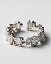 Minimalist New Era Horus Eyes Ring | Silver