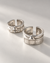 Royal Layers Ring | Silver