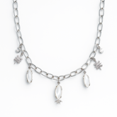 THE CELESTIAL MASTERPIECE NECKLACE ||silver