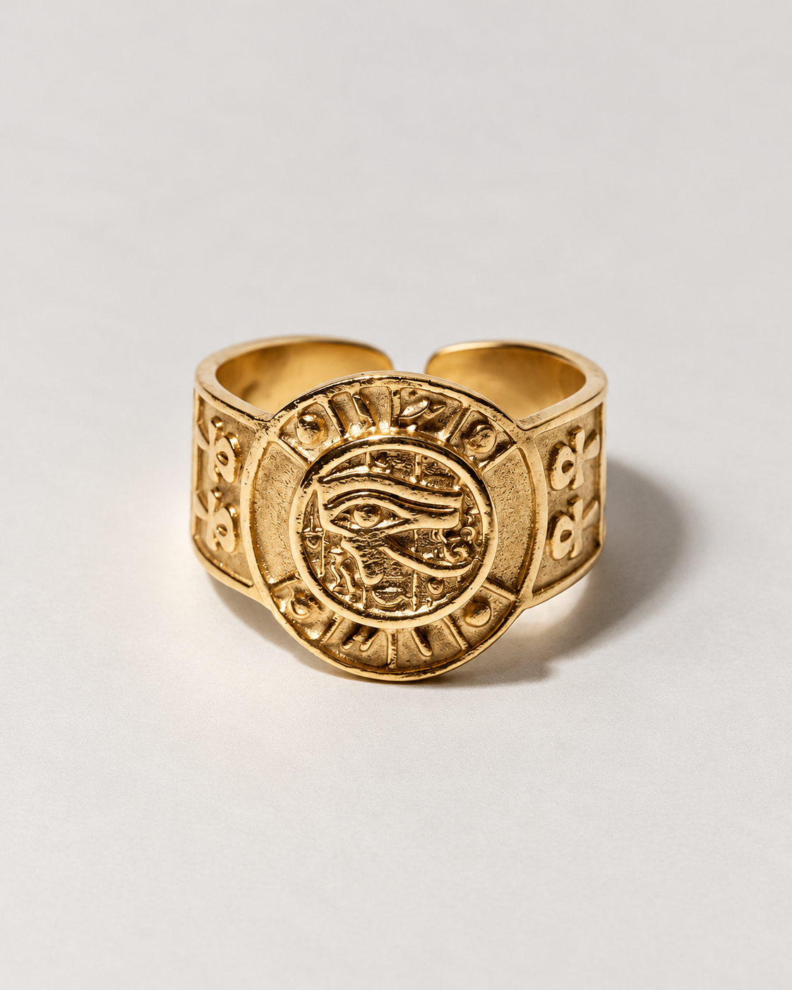 Horus Masterpiece Royal Ring | GOLD VERMEIL