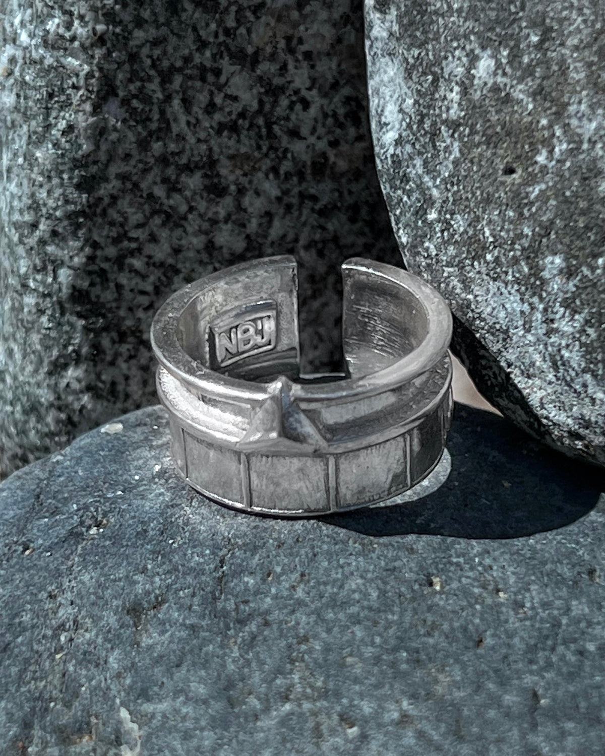 Ankh Pyramid Royal Ring silver