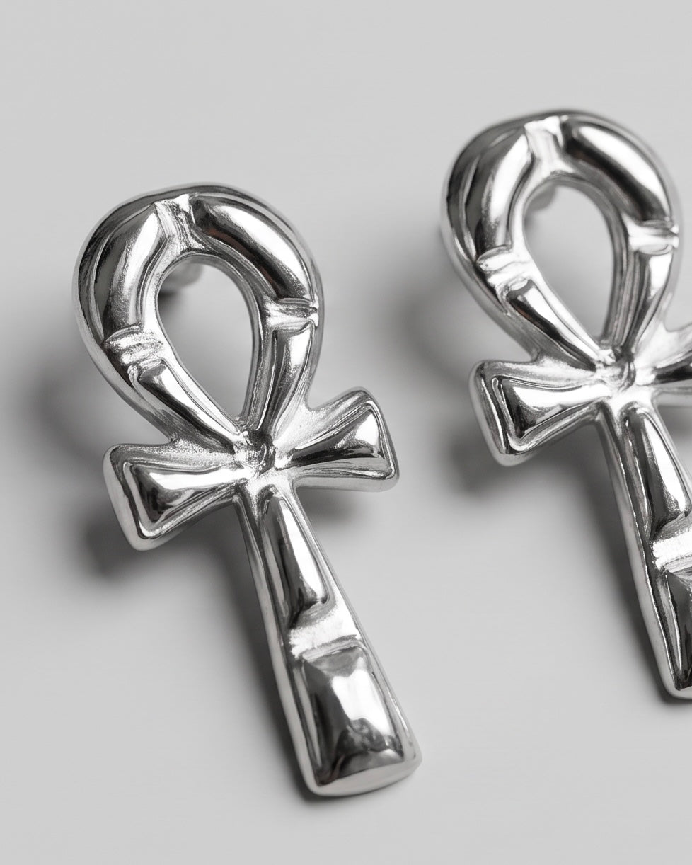 Ankh Royal Earring