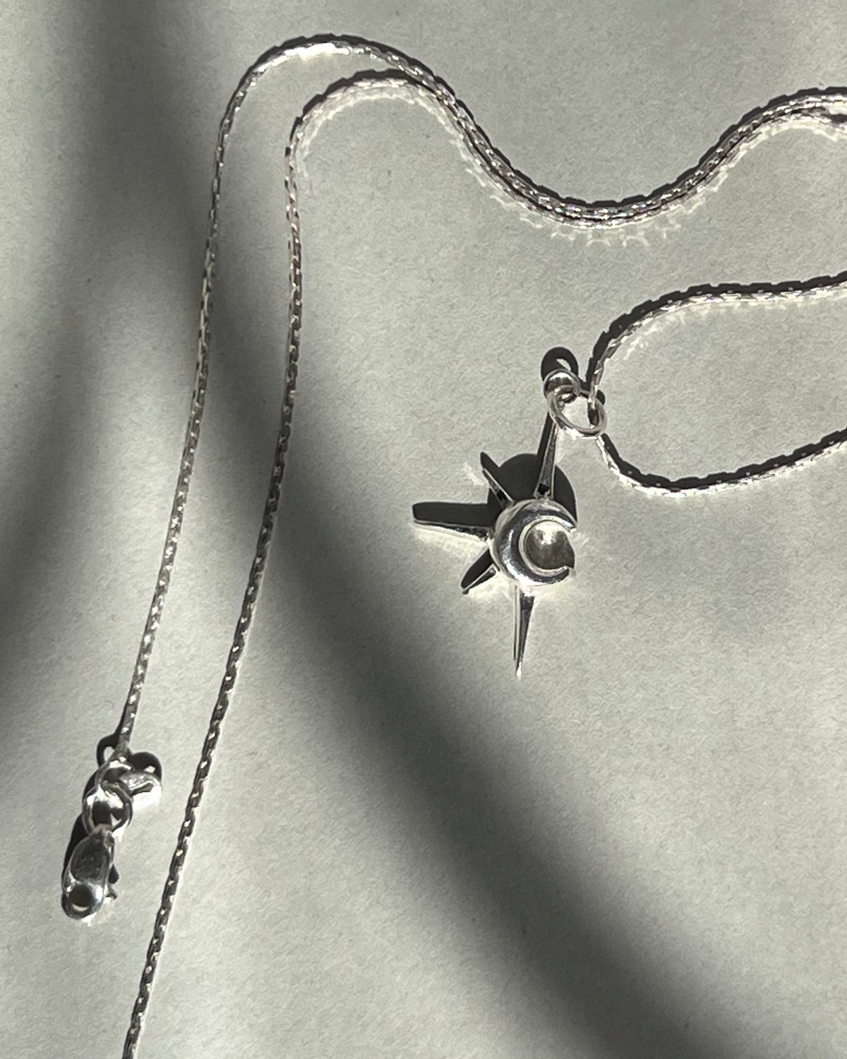 Lunar Necklace | Silver